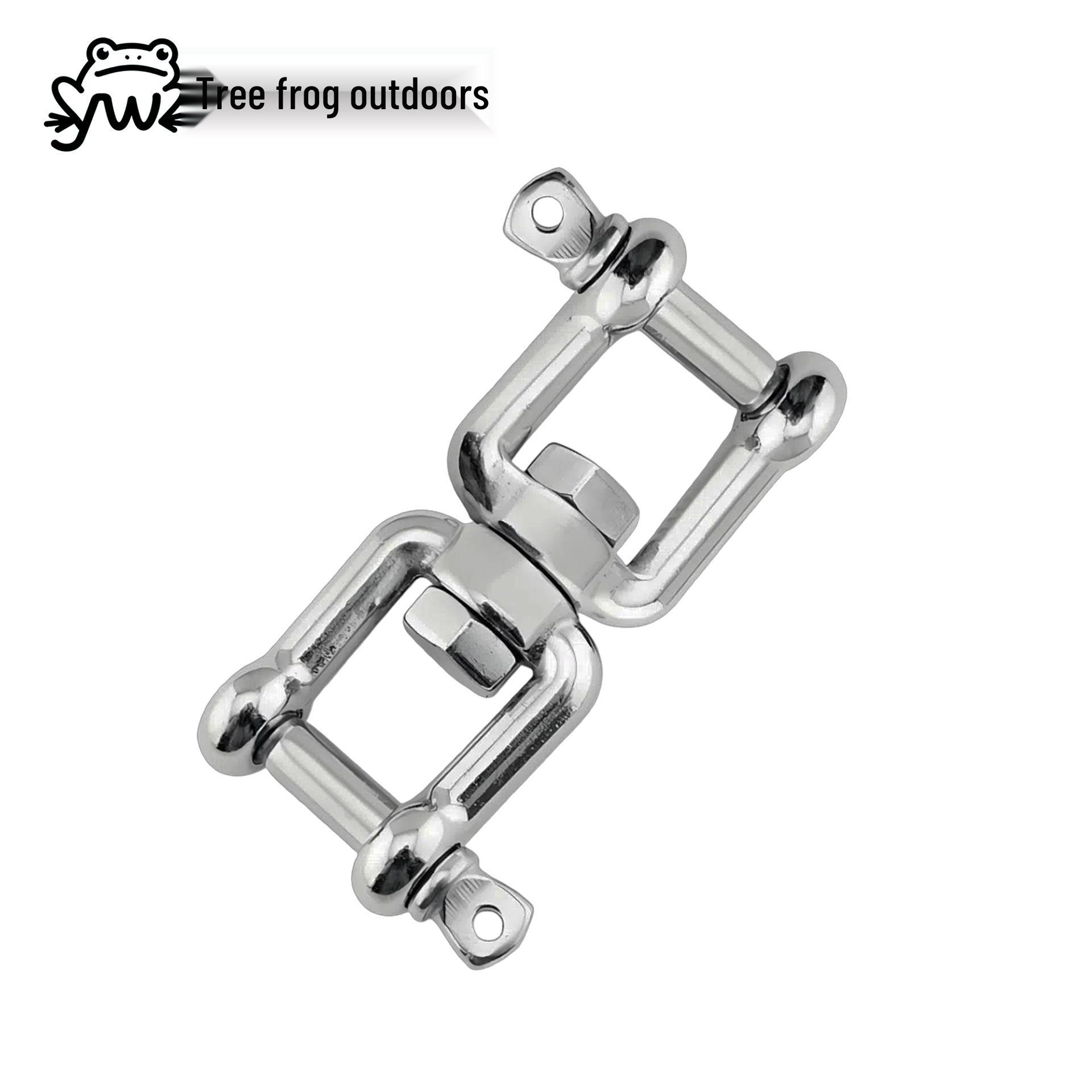 Stainless Steel Universal Figure 8 Swivel Ring for Yoga & Pilates Equipment 4mm