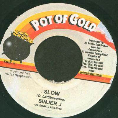 7-Zoll Schallplatte SINGER J / PAPA D - Slow / Man With The Plan NONE Pot Of Gold Jamaica Reggae, Ska & Dub Gebraucht