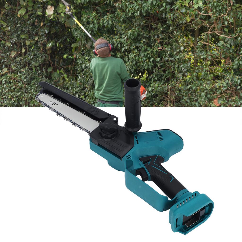 Cordless Pole Saw  Chainsaw 8in 2 In 1 Electric Chain Saw for Wood Cutting Pruning with 2.5m Ext