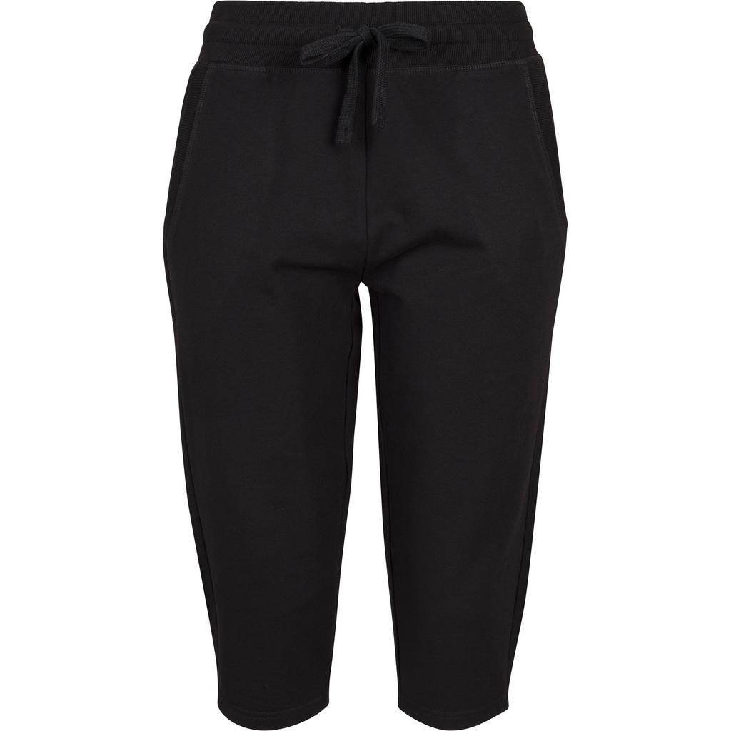 Build Your Brand Womens/Ladies Terry 3/4 Length Jogging Bottoms