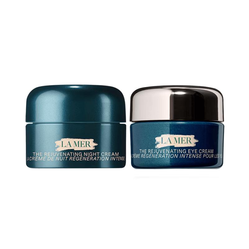 LA MER Night Repair & Eye Cream Mini Set