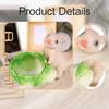 Cute Pig Statue Cabbage Storage Tray Handicrafts Ornament Desk Organization