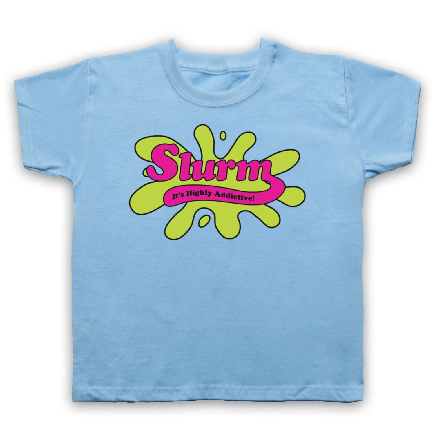 FUTURE CARTOON UNOFFICIAL SLURM LOGO LEILA FRY BENDER KIDS CHILDS T-shirt 150