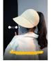 Women's Summer UV Protection Wide-Brim Sun Hat for Cycling