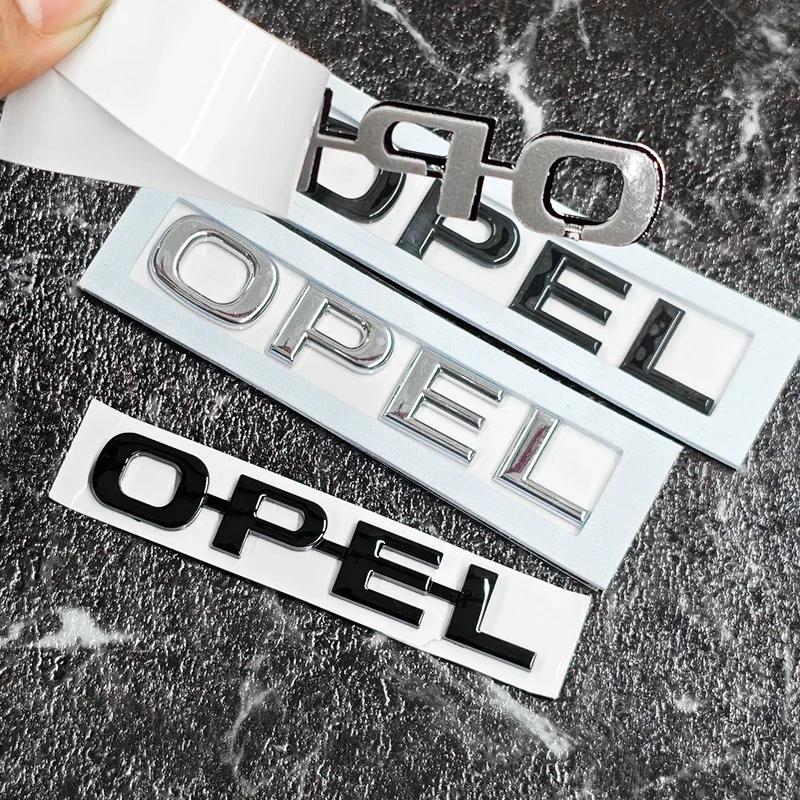 Lettere 3D ABS Emblema Distintivo Posteriore per Bagagliaio Auto Accessori Per Opel Insignia Astra J F Antara Meriva Zafira H G Corsa Vectra OPC
