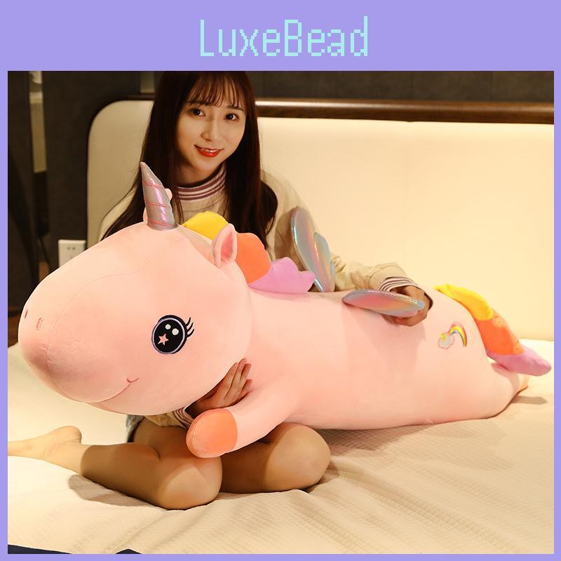 Stuffed Unicorn Pink Doll Pillow Cushion Children Room Decor Girls Gift Birthday