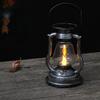 Solar Rechargeable Retro Kerosene Lantern - Outdoor Camping, Emergency, Tent & Night Light