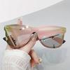 New Fashionable Sunglasses All-In-One Trendy Personalized Glasses Rimless Sunglasses for Men and Women