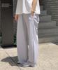 Luseupeulodeogteu Air Touch Wide Fit Pants (Wide Fit) _ Ash Gray