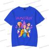 Vintage Kpop Demon Hunters Anime T-shirt Rumi Zoey Mira Print T Shirt Harajuku Cartoon Kpop Demon Hunters Teenage Girls Tshirts
