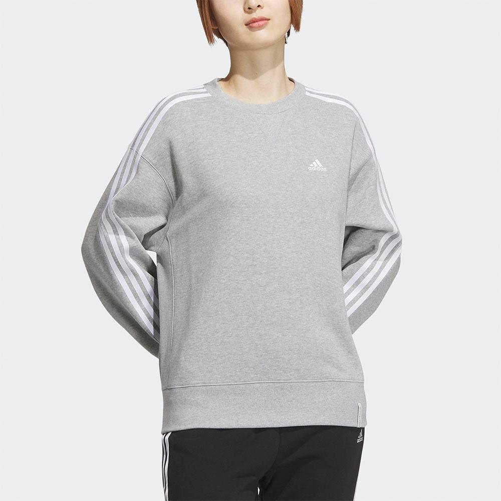 

Adidas Essential 3s French Terry Crew Sweatshirt Jf1412 AXS