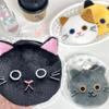 Bag Pendant Cat Plush Coin Purse Animal Cartoon Change Pouch Soft Mini Cat Handbag  Boy