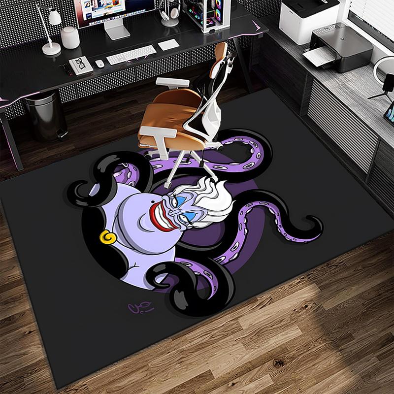1PC Sea Witch's Tale Rug Game Carpet, Floor Mat for Bedroom Living Room Entryway Rug, Home Decor Idea Gift for Christmas birthday