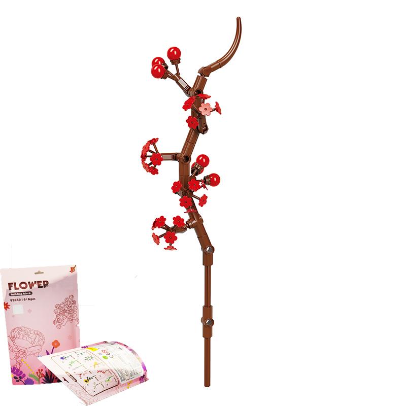 

Конструктор Модель Цветка Игрушки Детские DIY Развивающие Строительные Кирпичики Игрушка 3D Цветы Растения Блоки Игрушки Детям Для Взрослых Подарки