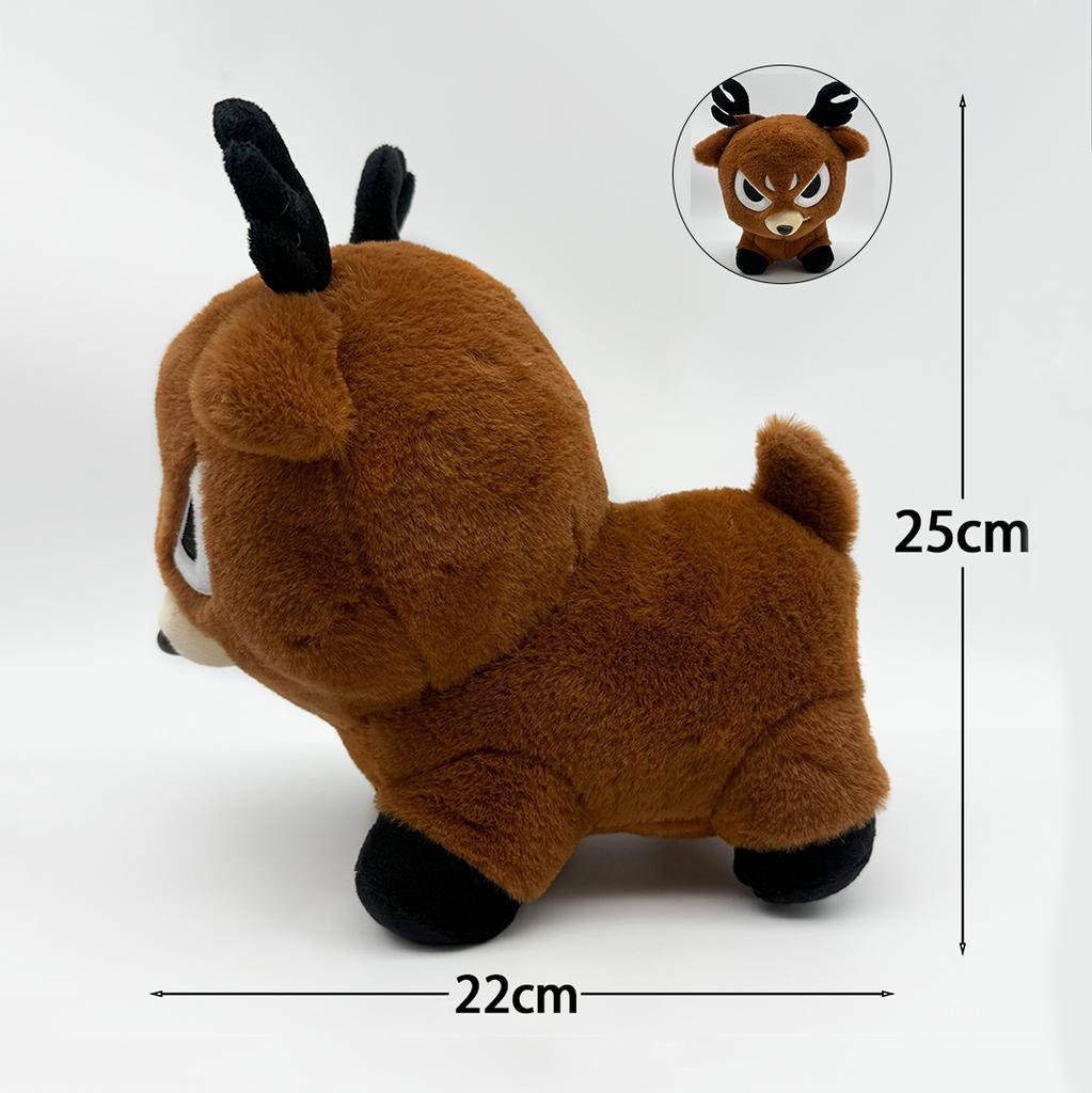 TreasuringU New 99 Night Plush Doll In The Forest Rabbit Stuffed Dolls Game Stand And Sit Elk Deer Stuffed Dolls Birthday Gifts