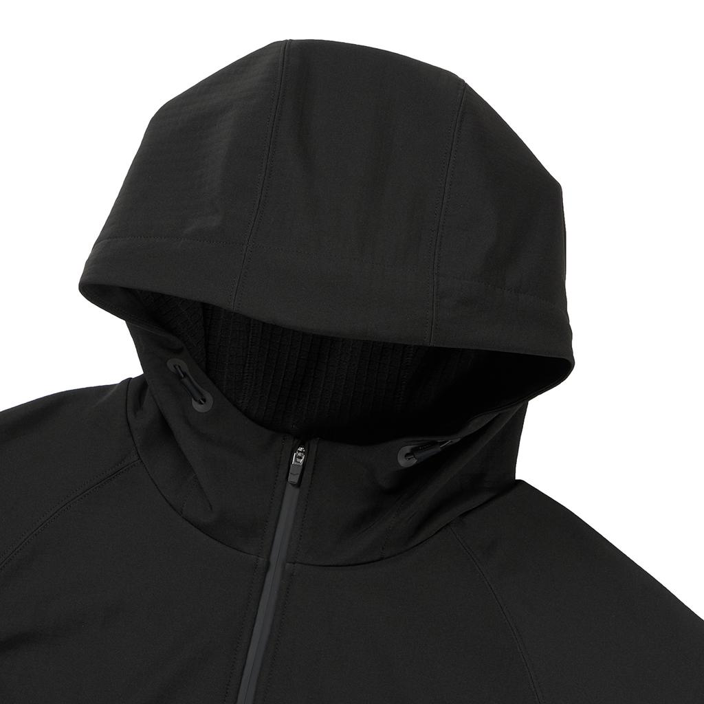 Saucony Warm Comfortable Hooded Jacket Women Jacket Black SA1259WJ02T-BK001