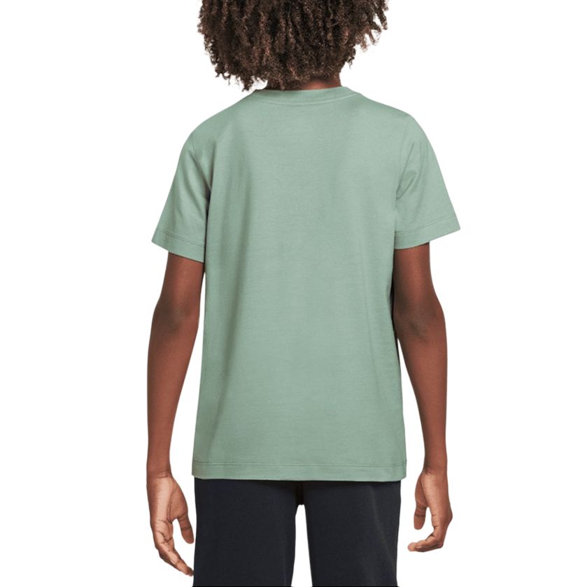 New Nike Sportswear T Shirt Green Kids' FZ5178-037