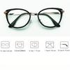 3 Sets of Fashionable and Personalized Cat Eye Anti Blue Light Glasses with Full FrameElegant and Luxurious for Women