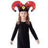 April Fools Day Funny Clown Hat Black White Plaid Polka Dot Party Stage Headwear