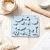 Silicone Chocolate Molds 10 Cavity Non Stick Cute Mould Small Chocolate Molds For Ice Cake Gummy Jelly Cookie Food Baking