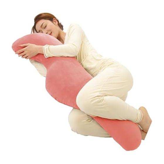 DreamCat's Body Pillow, Made in Japan, 105 x 30 cm, Washable, Unisex, Fluffy, Chewy, Side Sleeping, Good Sleep, Cushion, Sound Sleep, Volume