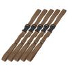 5pcs Cargoes Strap Buckle Tie Down Belt Luggage Strap for Outdoor Backpack Camping Bag