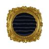 Ornate Ring Holder Display with a Round Padded Layout for Jewelry Counters, Livestreams, and Product Photography