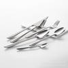 304 stainless steel steak knife, fork and spoon set, thickened Western tableware, gold dessert fork and spoon set, complete set