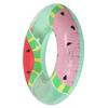 Summer Inflatable Swimming Ring Pool Float Tube Round Shaped Swim Ring for Adults
