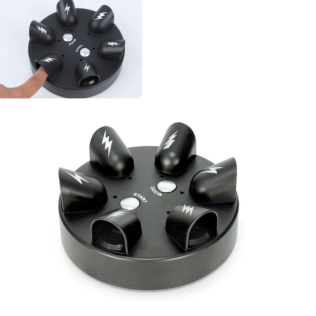 Elektrisches Lügendetektor-Spiel 6 Finger Schockierend Interaktiv Dekompression Wahrheitstest Spielzeug für Party