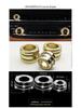Baoma 5, 6, 7 Series Center Console Audio Knob Diamond Ring Decoration in Gold