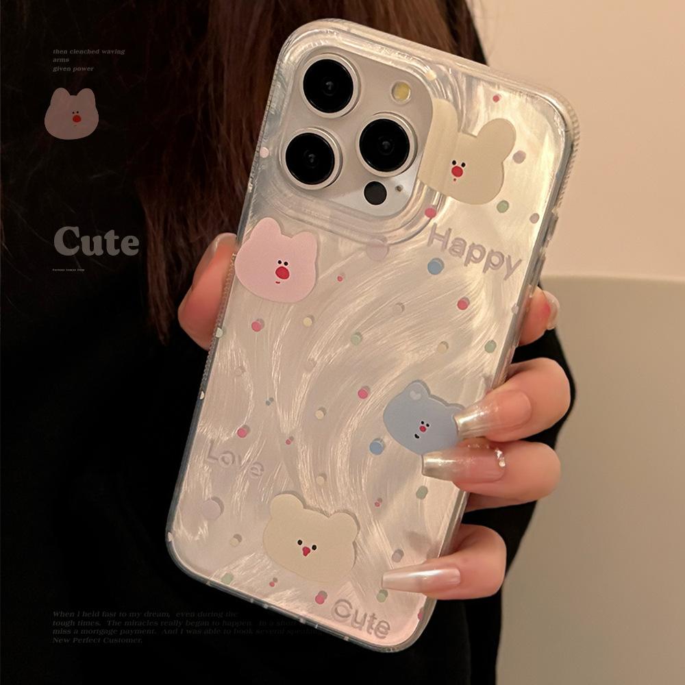 Feather Black Polka Dot Phone Case for 14 for Apple 17promax Luxury for IPhone 13 Anti Drop 12 Trendy 16