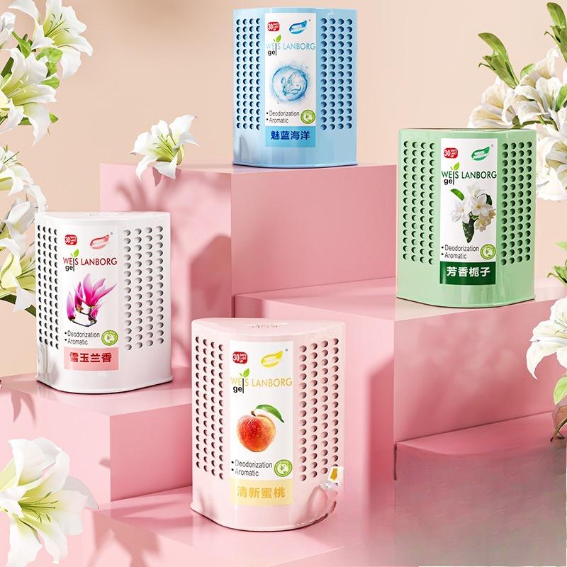 Aromaterapia Solida per la Casa con Concentrazione Regolabile, Deodorante per Ambienti, Rimozione Odori per Auto, Bagno e WC