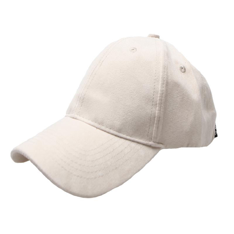 EIGHTVOLUME Ev Plain Suade Cap (Ivory)