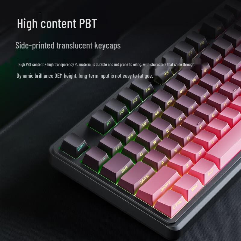Qianxingzhe V102 Ultra Tri-Mode Wireless Keyboard & Mouse Combo with Digital Screen