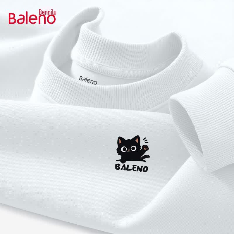 Baleno Men s JPB Waving Kitten Long Sleeve Sweatshirt 5XL