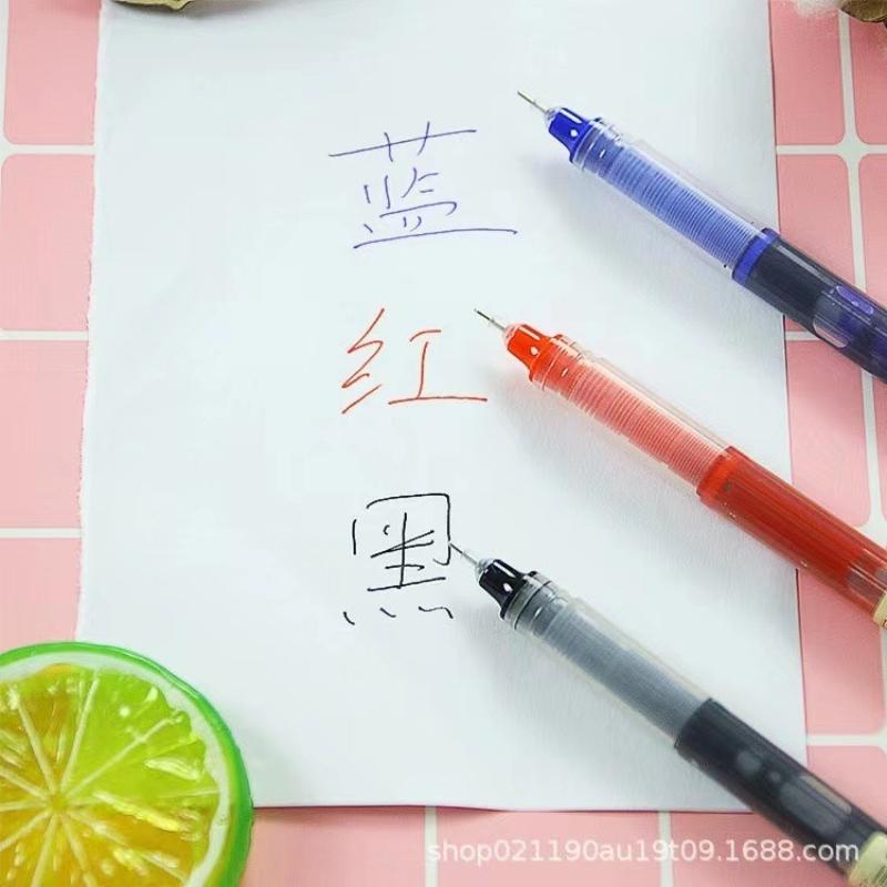 1Pcs Direct Liquid Neutral Pen Fluent Writing Suitable for Office Work, Brushing Questions, Signing Writing, Diaries, Notes, Student Classroom