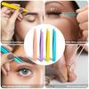 Colorful Eyebrow Tweezer Hair Beauty Fine Hairs Puller Stainless Steel Slanted Eye Brow Clips Removal Makeup Tools