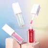 Shimmer Lip Oil Tinted for Fuller Lip Effect, Collagen Lip Gloss, Moisturizing Lip Care Extreme Volume Lip Essence Lips Enhancer