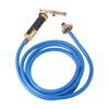 Durable Copper Liquefied Propane Gas Torch Aluminum Handheld Flame Welding Torch High Temperature 2.5m Soldering Tool Cooking