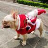 Running Santa Christmas Pet Costumes Santa Dog Costume Dog Apparel Party Dressing Up Clothing for Small Large Dogs Cats Clothes Pet Outfit