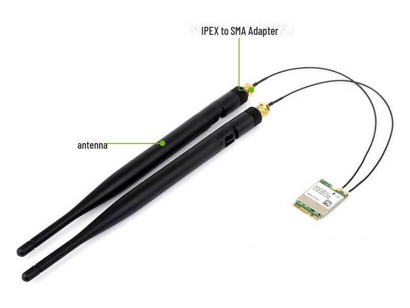 RTL8822CE WiFi5 Dual Band Wireless Card with Bluetooth for Jetson (NGFF M.2)