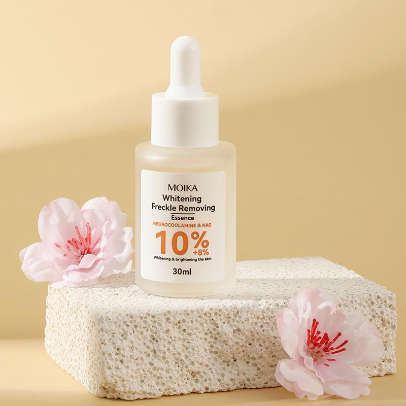 MOIKA Whitening Freckle Removing Essence Skin Tone Serum Fade Acne Mark Brightaening Beauty Skin Care Products 30ml