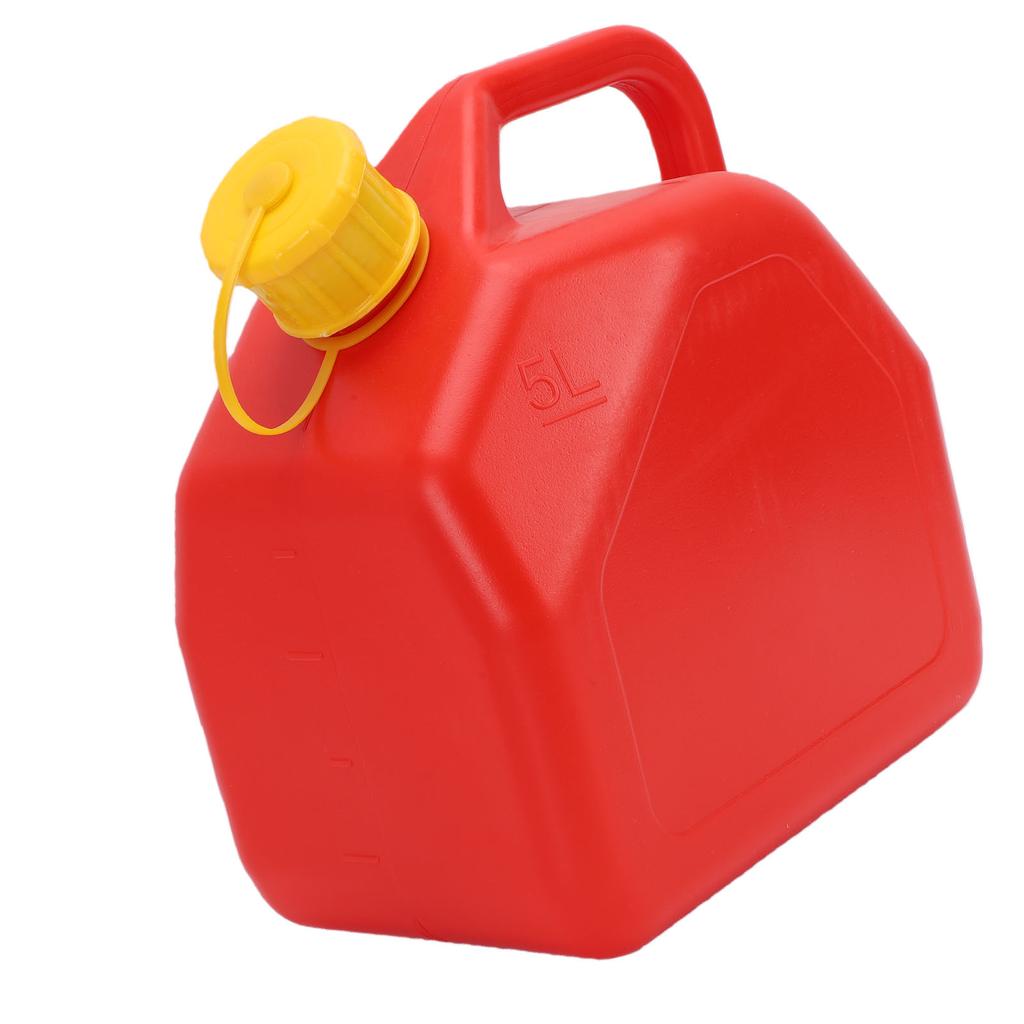 5L Portable Water Container with Built in Tube HDPE Plastics Camping Water Storage Jug for Camping Car Hiking Emergency