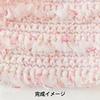 Sawada Knitting Kit Clear Handle Bag Kit Pink White "NAILY A-001"