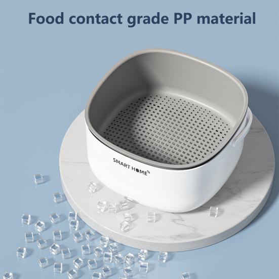 Fruit Vegetable Purifier Machine IPX7 Waterproof Ion Purification Technology Leak-proof Food Washing Machine