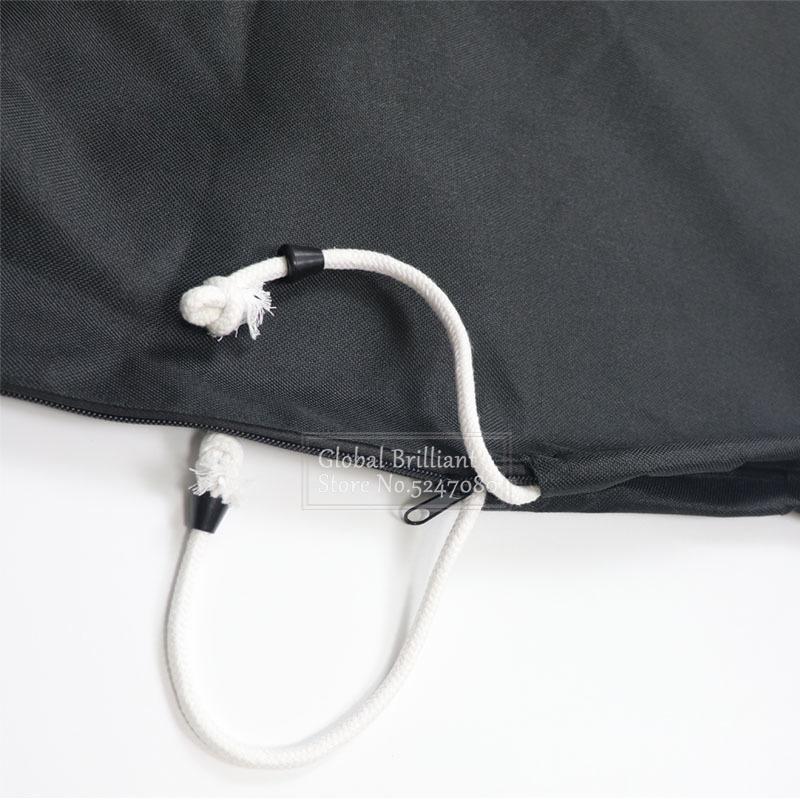600D Boat Full Outboard Engine Motor Cover Protection Black For 6-225HP Motor Waterproof Anti-scratch Sunsh ade Dust-proof