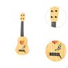 Kids Ukulele Small Guitar Random Color Lightweight Easy To Hold Musical Instrument Four String