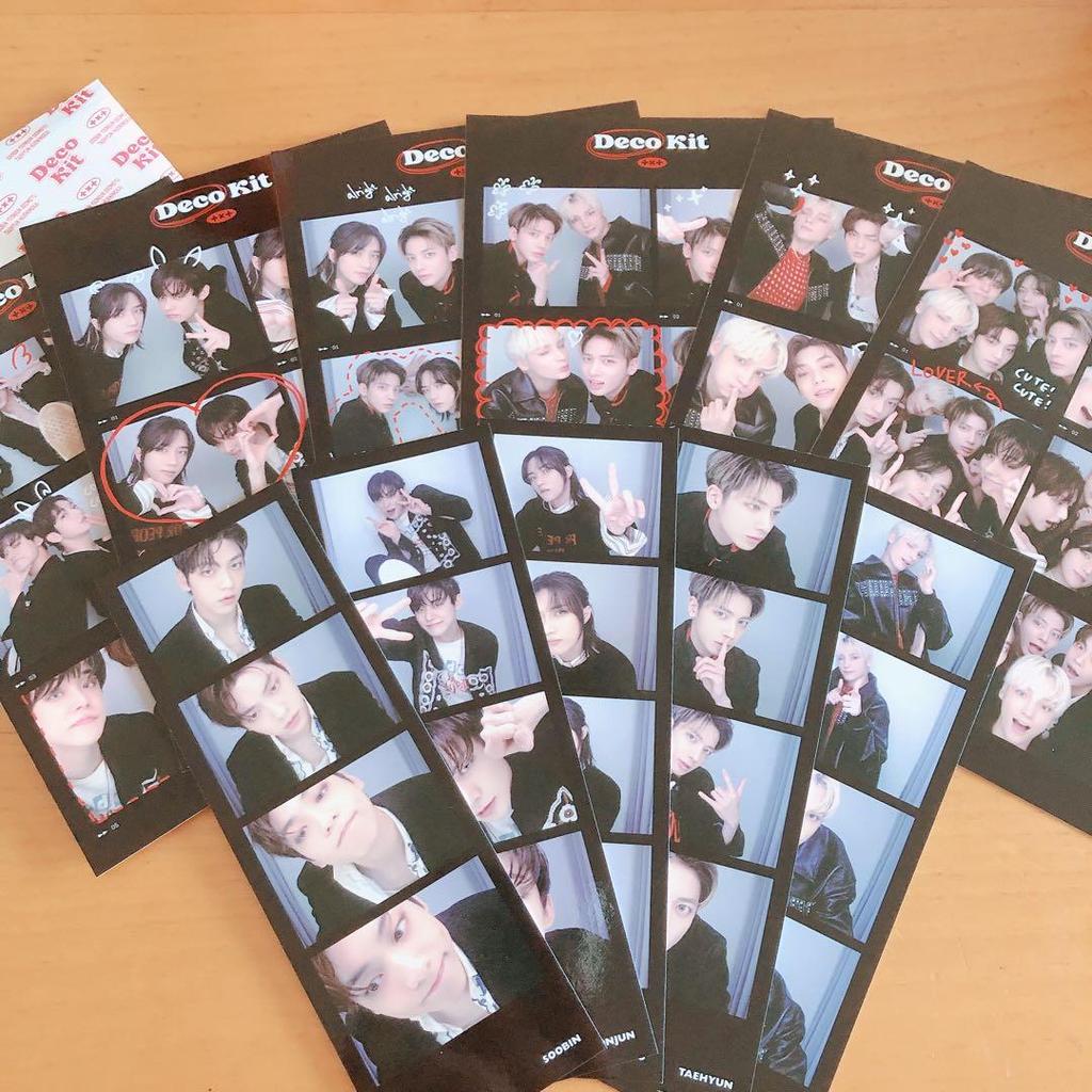 [USED] TXT Deco Kit 2022 Random Trading Cards