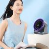 Desk Fans Small Quiet 100-Speed Portable Cooling Desk Fan Silent Ventilator With Adjustable 105-Degree Tilt Head For Room Travel